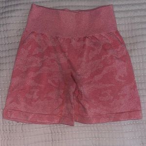NVGTN Pink Camo Gym Shorts